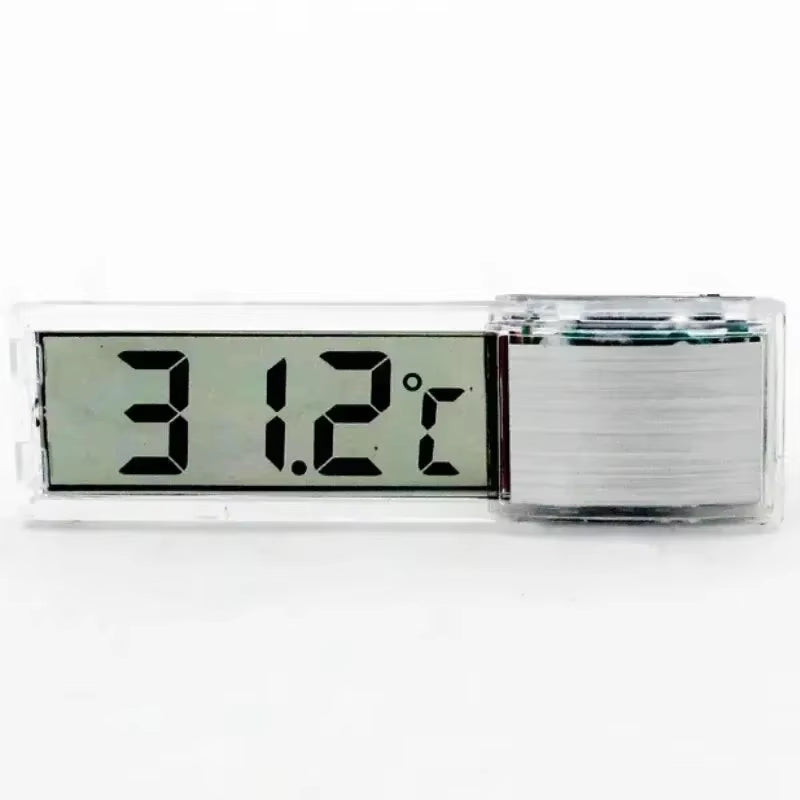 1Pcs Aquarium Thermometer Electronic LCD Digital Fish Tank Temperature Measurement Fish Tank Temp Meter Aquarium Accessories