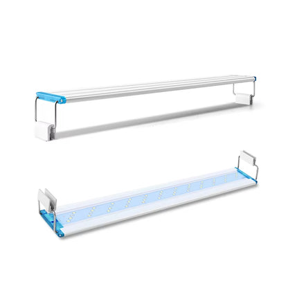 18~70CM Super Bright Lamp LED Aquarium Light for Aquatic Plant Fish Tank Extensible Clip Lamp 90~260V