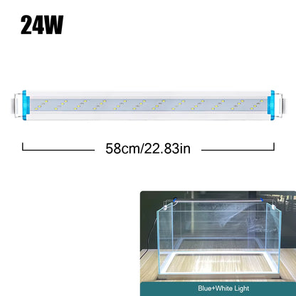 18~70CM Super Bright Lamp LED Aquarium Light for Aquatic Plant Fish Tank Extensible Clip Lamp 90~260V