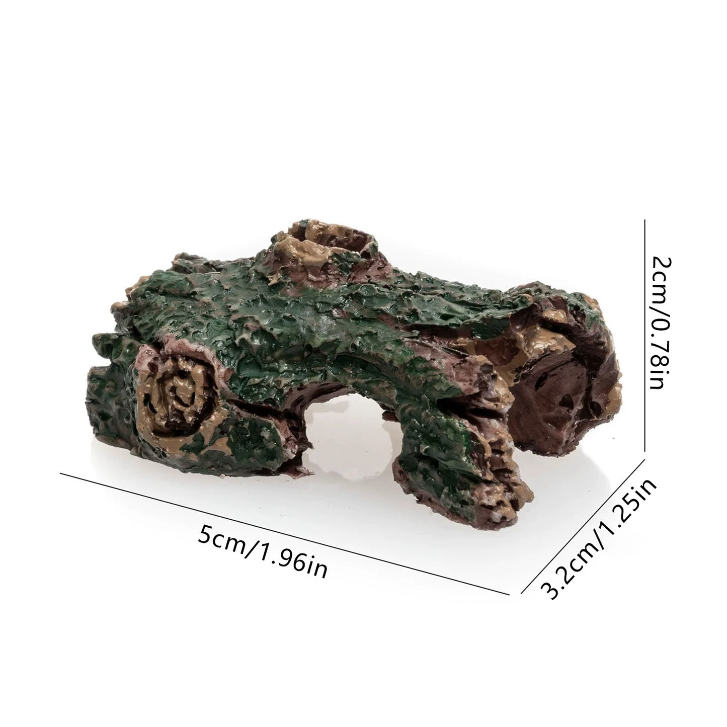 Fish Tank Artificial Bridge Resin Landscape Decoration Bridge Aquarium Equipment Accessories Ornament Cave Aquatic Pet Fish