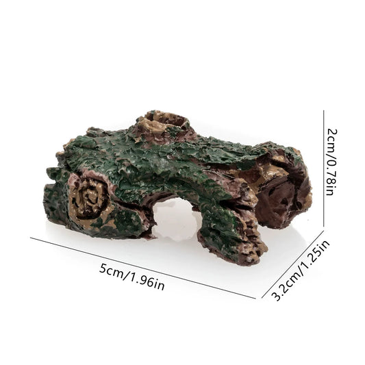 Fish Tank Artificial Bridge Resin Landscape Decoration Bridge Aquarium Equipment Accessories Ornament Cave Aquatic Pet Fish