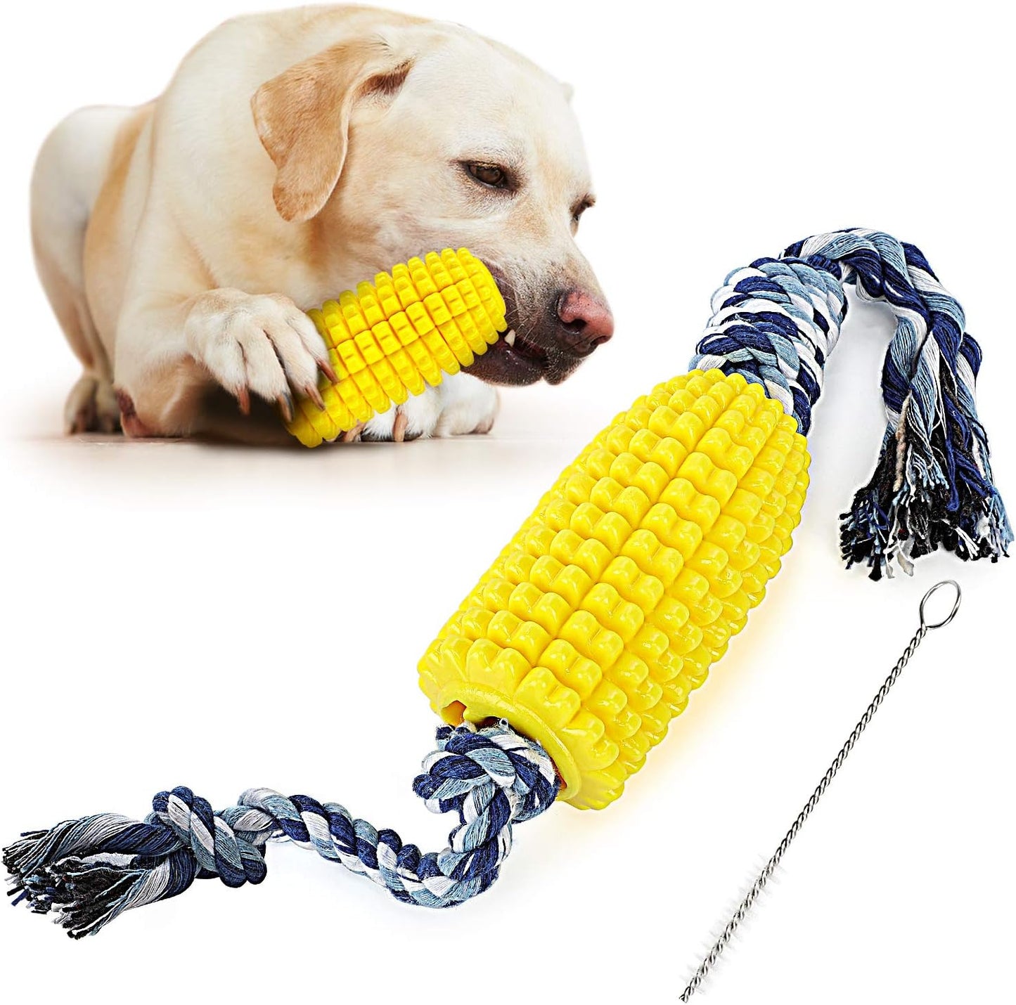 Dog Toothbrush Chew Toy for Aggressive Chewers | Dog Teeth Cleaning Stick | Indestructible Durable Tough Toy for Medium Large Dogs 11
