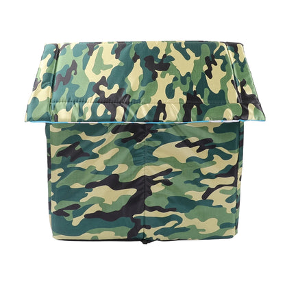 Outdoor Cat House Kitty Shelter Pet Cave Bed for Small Dog Puppy Cat Waterproof Foldable, S