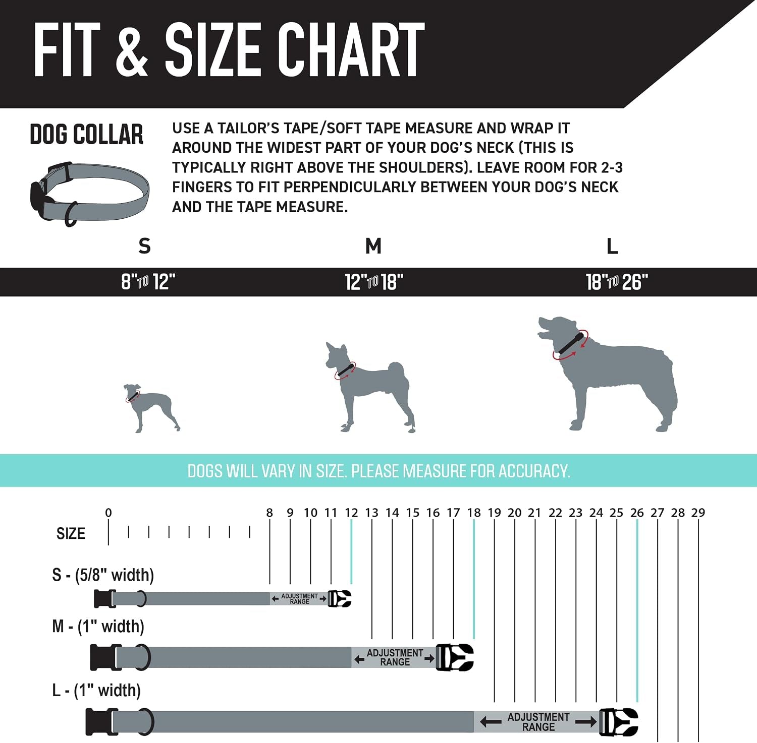 Wolfgang Heavy Duty, Adjustable Dog Collar with Quick Release Nylon Buckle for Walking & Training, Sunsetpalms Print, Medium