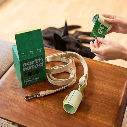Earth Rated Dog Poo Bags Guaranteed Leak Proof and Extra Thick Waste Bag Refill