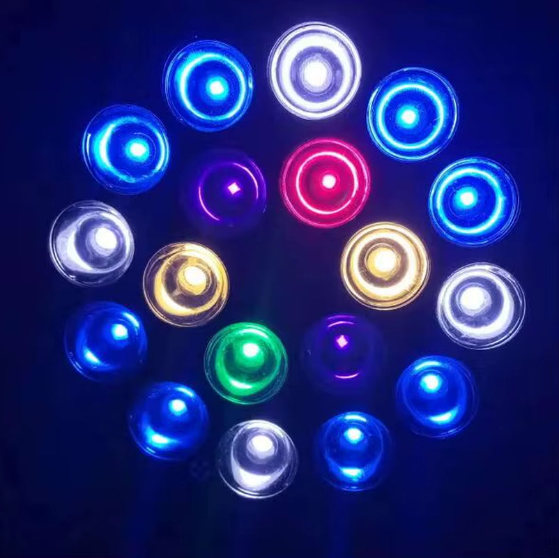 Full Spectrum LED Aquarium Reef Light Grow Lamp Fish Tank Bulb for Coral Fish Saltwater Nanotank Plant SPS LPS