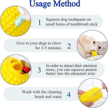 Dog Toothbrush Chew Toy for Aggressive Chewers | Dog Teeth Cleaning Stick | Indestructible Durable Tough Toy for Medium Large Dogs 11