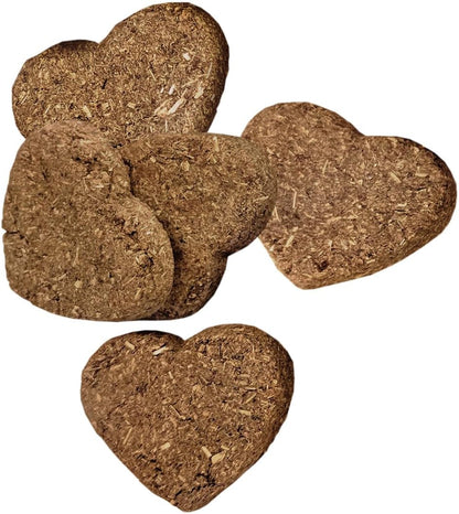 Organic Barley Biscuits, Rabbit & Guinea Pig Treats, Organic Hamster & Bunny Treats with Barley, Apple & Carrot, Made in USA, Small Pet Supplies, 2.65 Oz Bag
