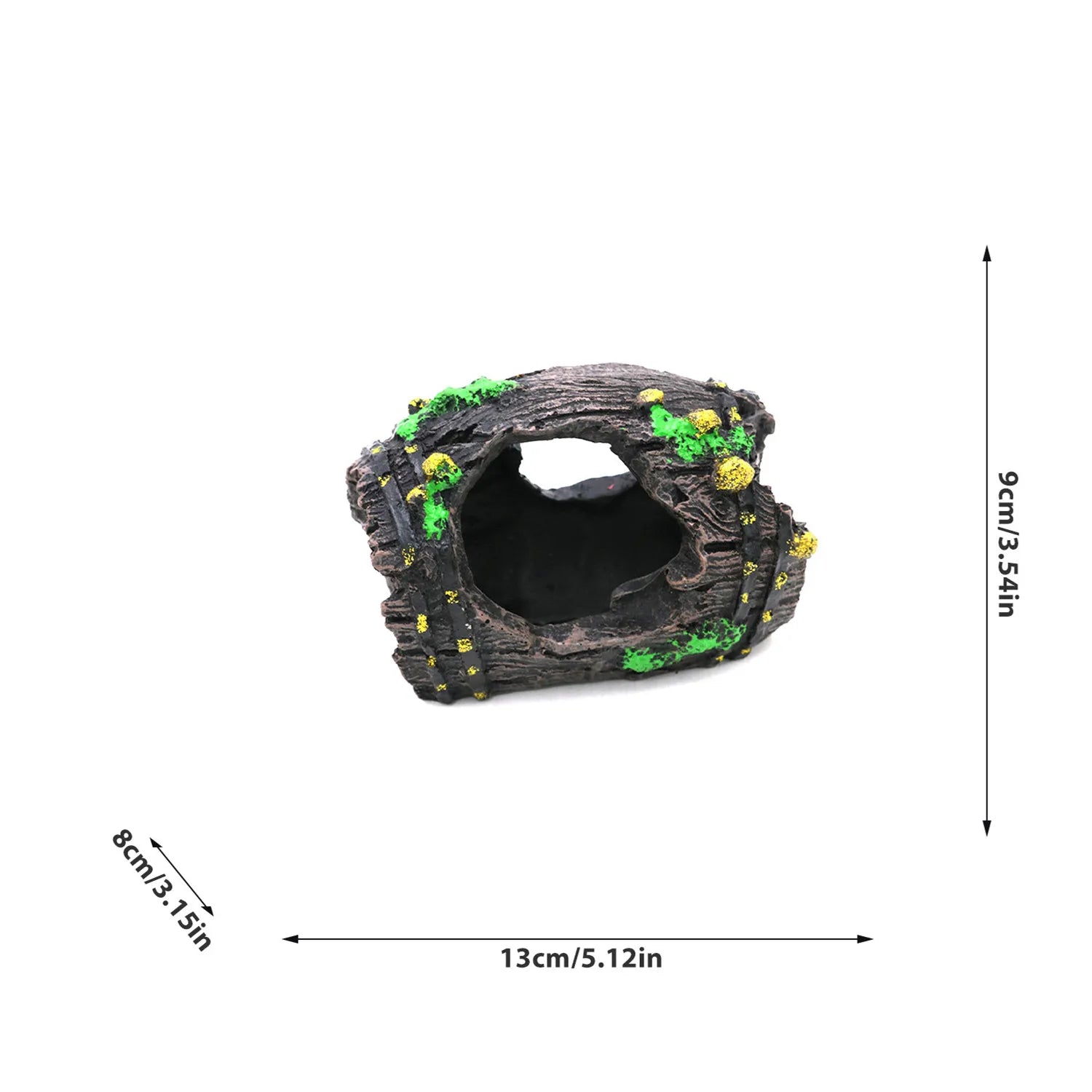Fish Tank Artificial Bridge Resin Landscape Decoration Bridge Aquarium Equipment Accessories Ornament Cave Aquatic Pet Fish