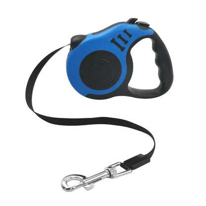 Automatic Retractable Durable Nylon Lead 3M 5M Dog Leash for Small Dogs Cat Puppy Outdoor Travel Walking Hiking Traction Rope