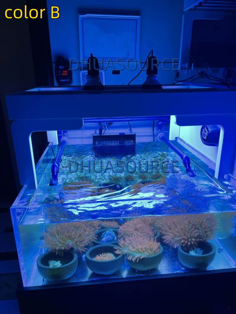 Full Spectrum LED Aquarium Reef Light Grow Lamp Fish Tank Bulb for Coral Fish Saltwater Nanotank Plant SPS LPS